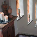 Novelty Place Flickering LED Candles, Lifelike Swinging Flame Flameless Battery Powered Warm White thumbnail 6