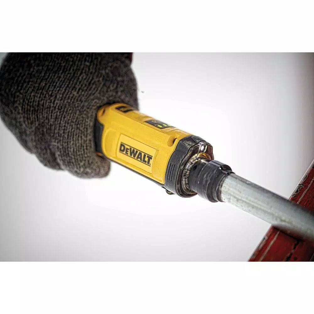 DEWALT 8V MAX Cordless Gyroscopic Screwdriver with Conduit Reamer Kit, 2 Batteries, Charger & Bag
