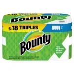 Bounty Select-A-Size White Paper Towels, 6 Triple Rolls thumbnail 4
