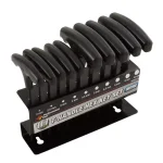 Performance Tool 10-Piece Metric T-Handle Hex Key Set with Storage Tray thumbnail 6