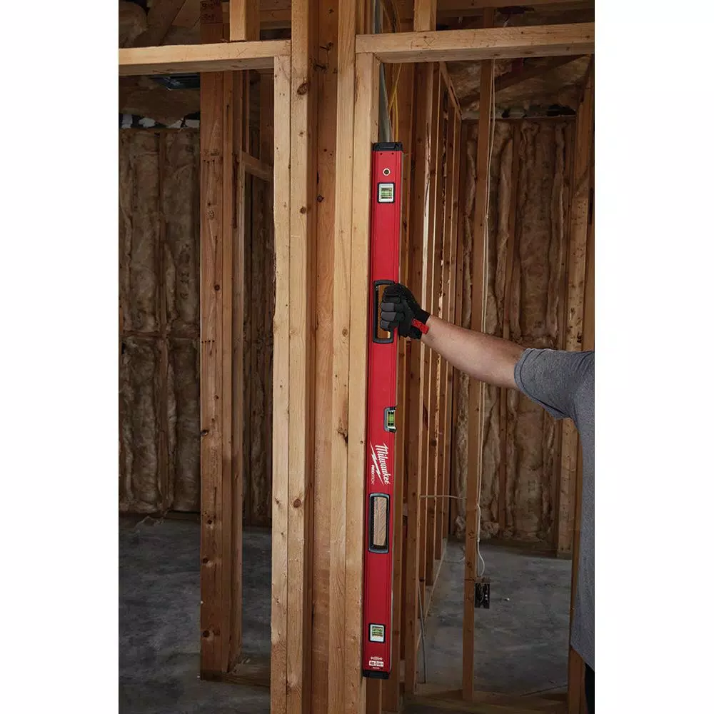 Milwaukee REDSTICK Compact Box Level Set, 24 in. and 48 in.