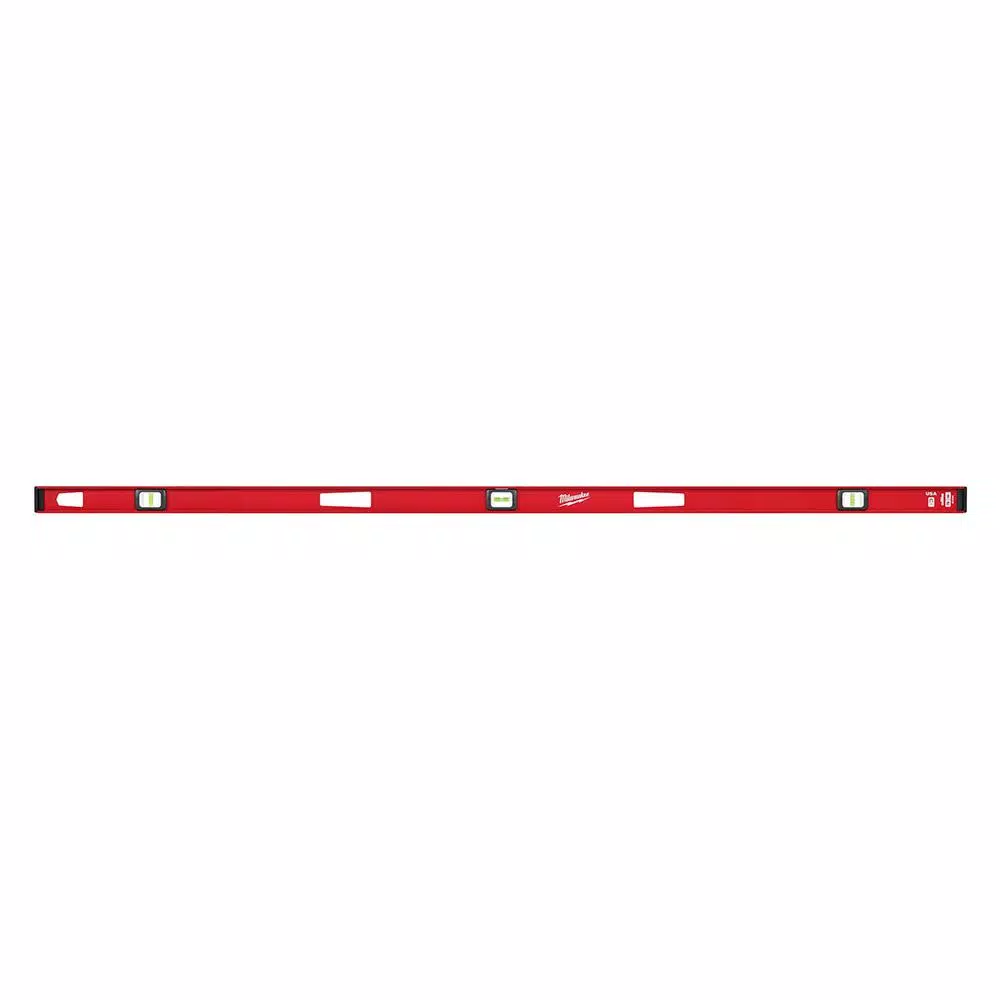 Milwaukee 78 in. Magnetic I-Beam Level, Aluminum Frame