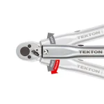 TEKTON 1/4 in. Drive Click Torque Wrench, 20-200 in.-lb. thumbnail 6