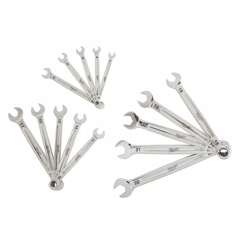 Milwaukee 19-Piece Metric Combination Wrench and Hook & Pick Set