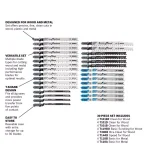 Bosch T-Shank Jigsaw Blade Assortment, 30-Piece Set for Wood and Metal thumbnail 2