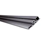 Global Door Controls 83 in. Heavy Duty Continuous Hinge, Limited Frame, Duranodic Finish thumbnail 3