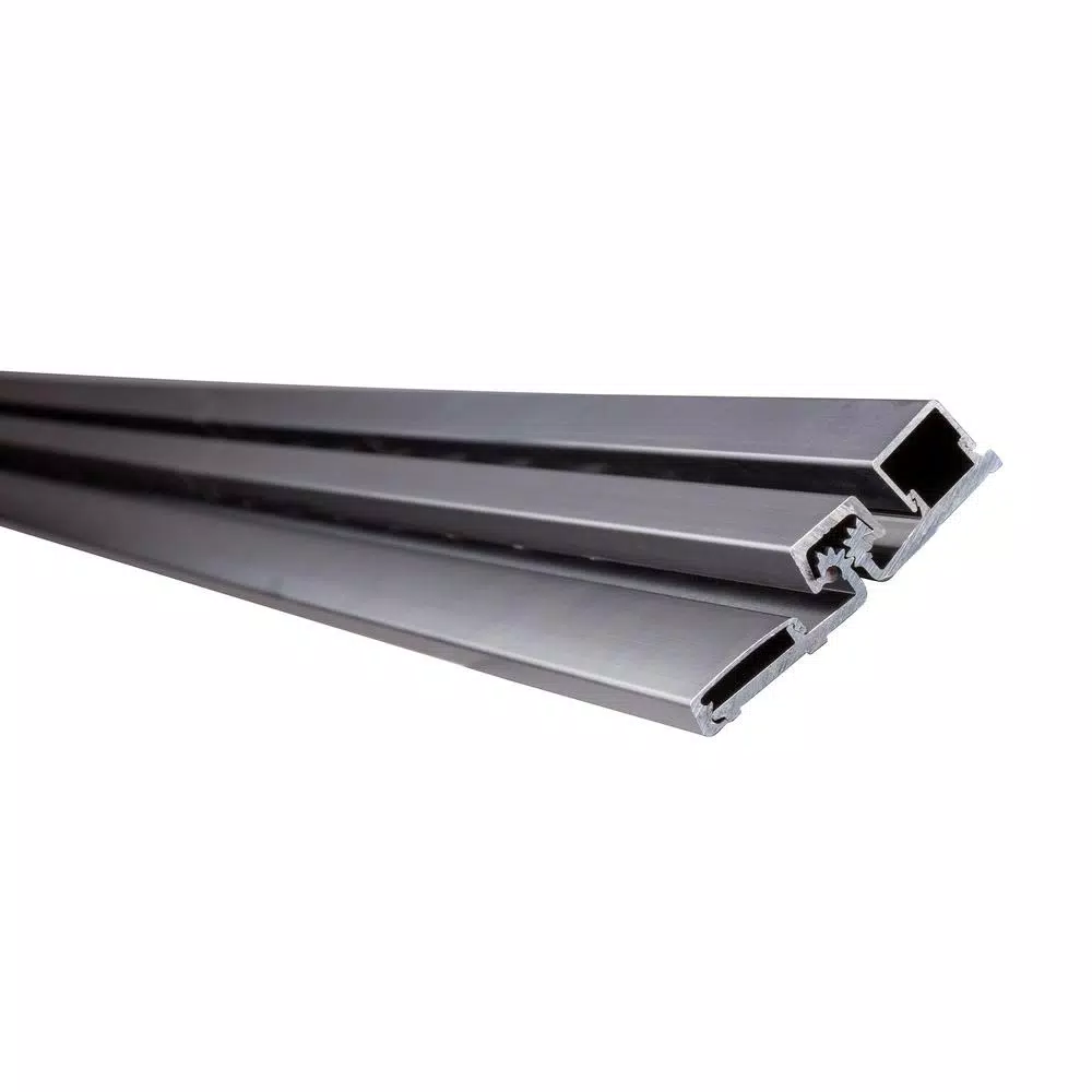 Global Door Controls 83 in. Heavy Duty Continuous Hinge, Limited Frame, Duranodic Finish