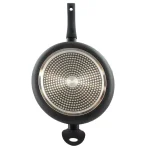 Unbranded Allston 4.5 Qt. Aluminum Nonstick Saute Pan with Glass Lid, Black thumbnail 2