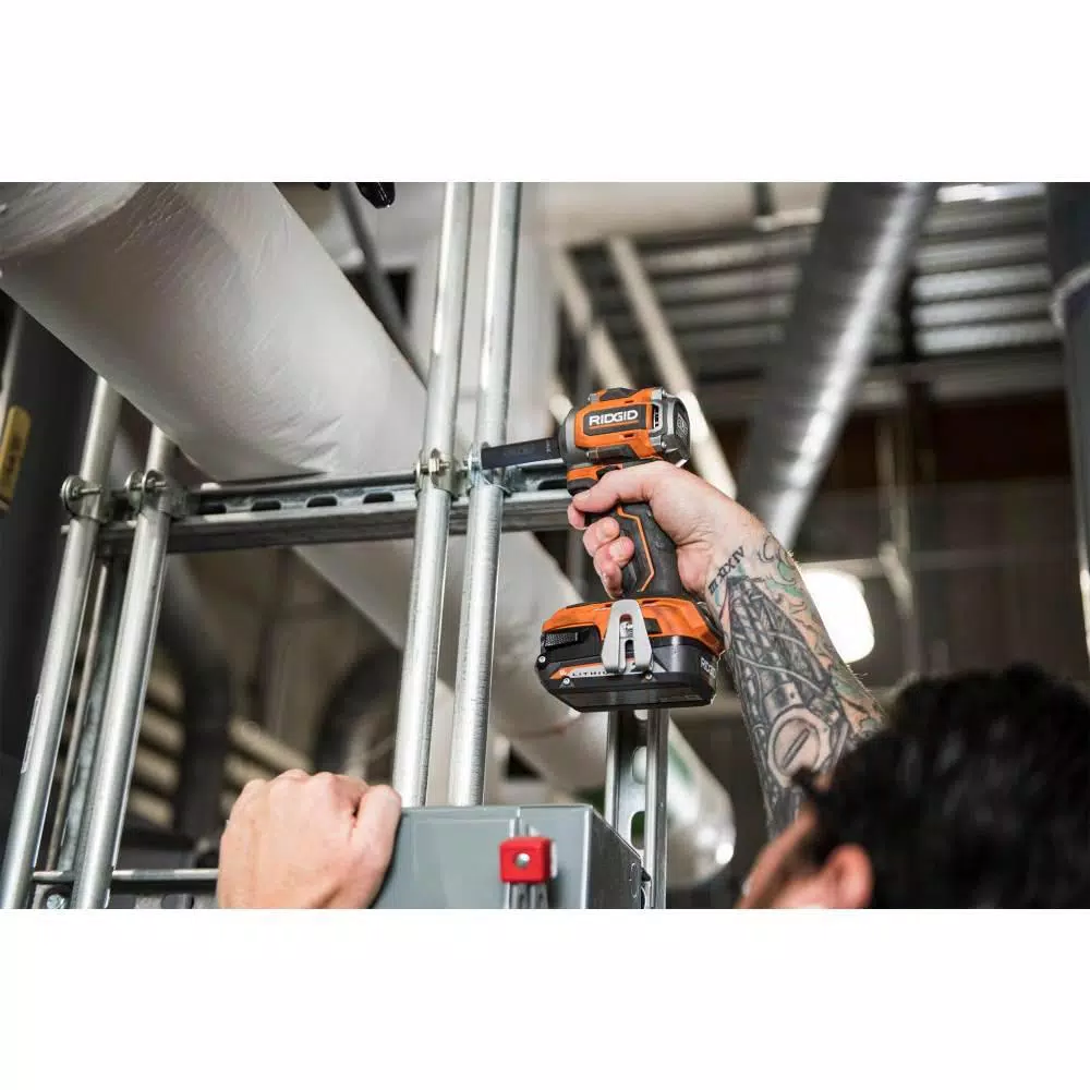 RIDGID 18V SubCompact Brushless 3/8 in. Cordless Impact Wrench (Tool Only)
