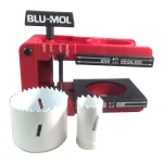 BLU-MOL Professional Bi-Metal Lock Installation Kit with 1 in. and 2-1/8 in. Hole Saws thumbnail 1