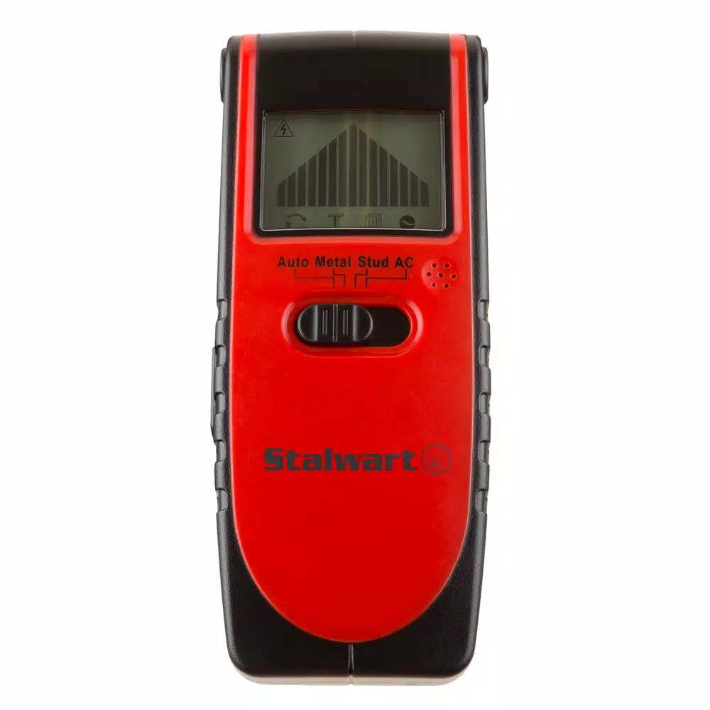 Stalwart 3-in-1 Metal, Live Wire, and Stud Detector