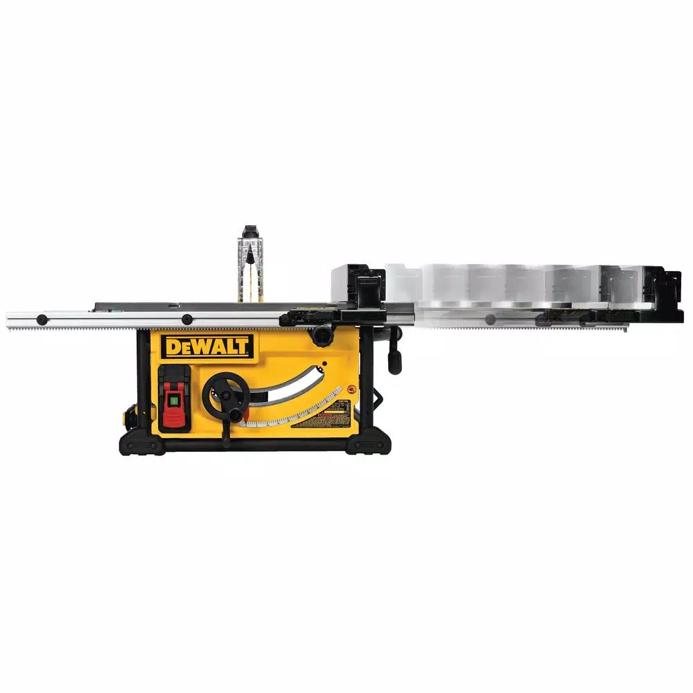 DEWALT 10 in. Jobsite Table Saw with Scissor Stand, 15 Amp Corded Power Tool
