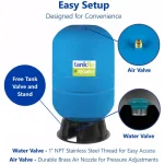 Express Water 40 Gallon Reverse Osmosis Expansion Tank - 22 Gallon Water Capacity Storage Pressure Tank thumbnail 5