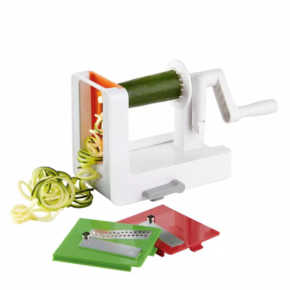 OXO Good Grips Tabletop Spiralizer with 3 Stainless Steel Blades