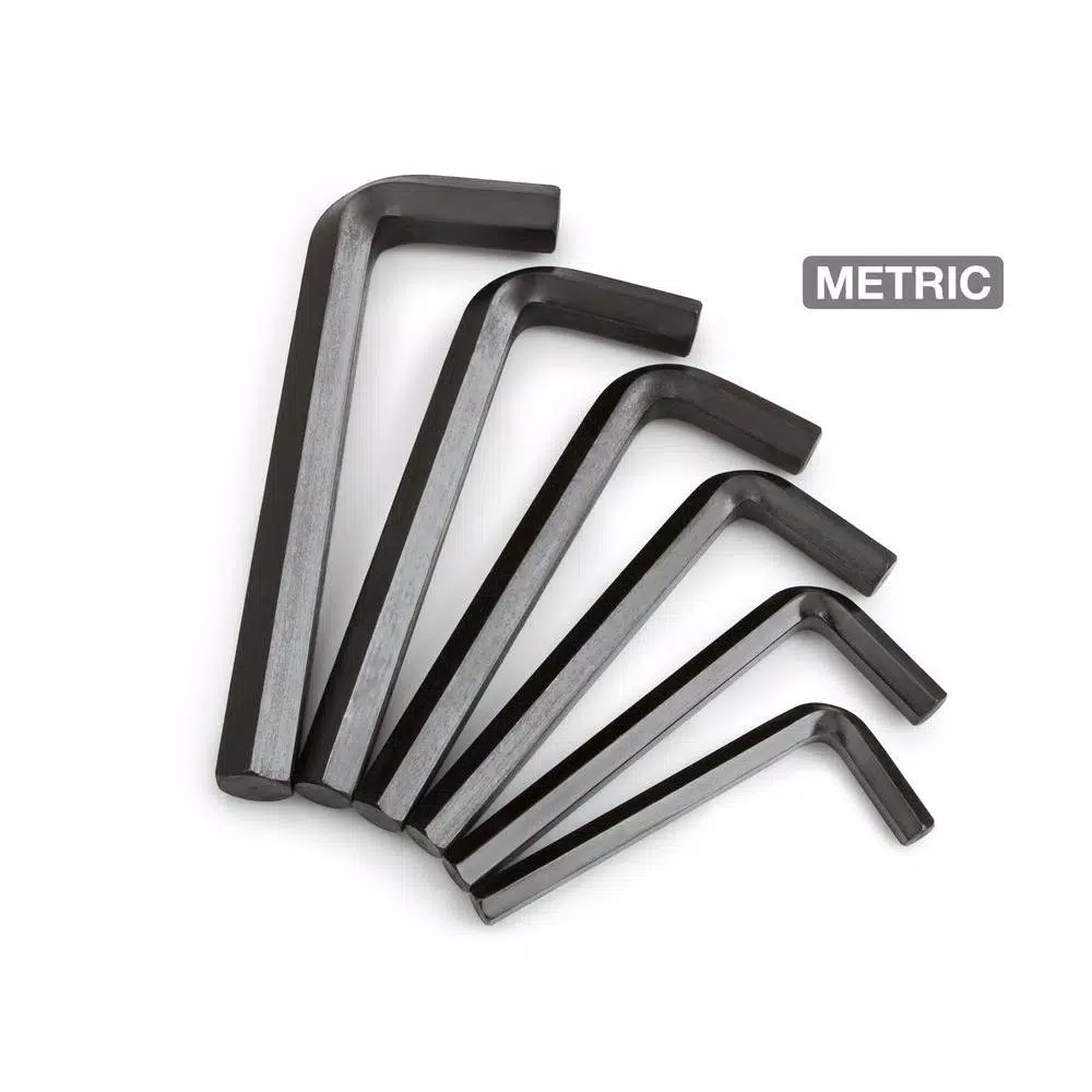 TEKTON 6-Piece Jumbo Metric Hex Key Wrench Set, 8-19 mm