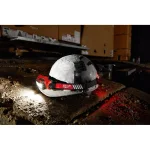 Milwaukee 600 Lumen USB Rechargeable BEACON Hard Hat Headlamp with Type 1 Class C Full Brim Vented Hard Hat thumbnail 7