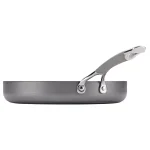 Circulon Elementum 11 in. Hard-Anodized Aluminum Nonstick Grill Pan, Oyster Gray thumbnail 4