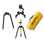 AdirPro 12 in. Mini Prism Bipod with 10 in. Aluminum Legs thumbnail 1