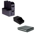 Mind Reader Coffee and Condiment Organizer with Drawer for 36 K-Cups and Sleeve Dispenser, Black thumbnail 1