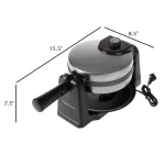 Classic Cuisine Classic Flip Belgian Waffle Maker, 1080W, Stainless Look thumbnail 2