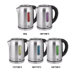 KALORIK 1.7L Stainless Steel Digital Electric Kettle, 1500W with Temperature Presets thumbnail 2