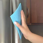 Quickie Blue Cellulose Sponge Cloths, 2-Pack - Highly Absorbent All-Purpose Cleaning Sheets thumbnail 2