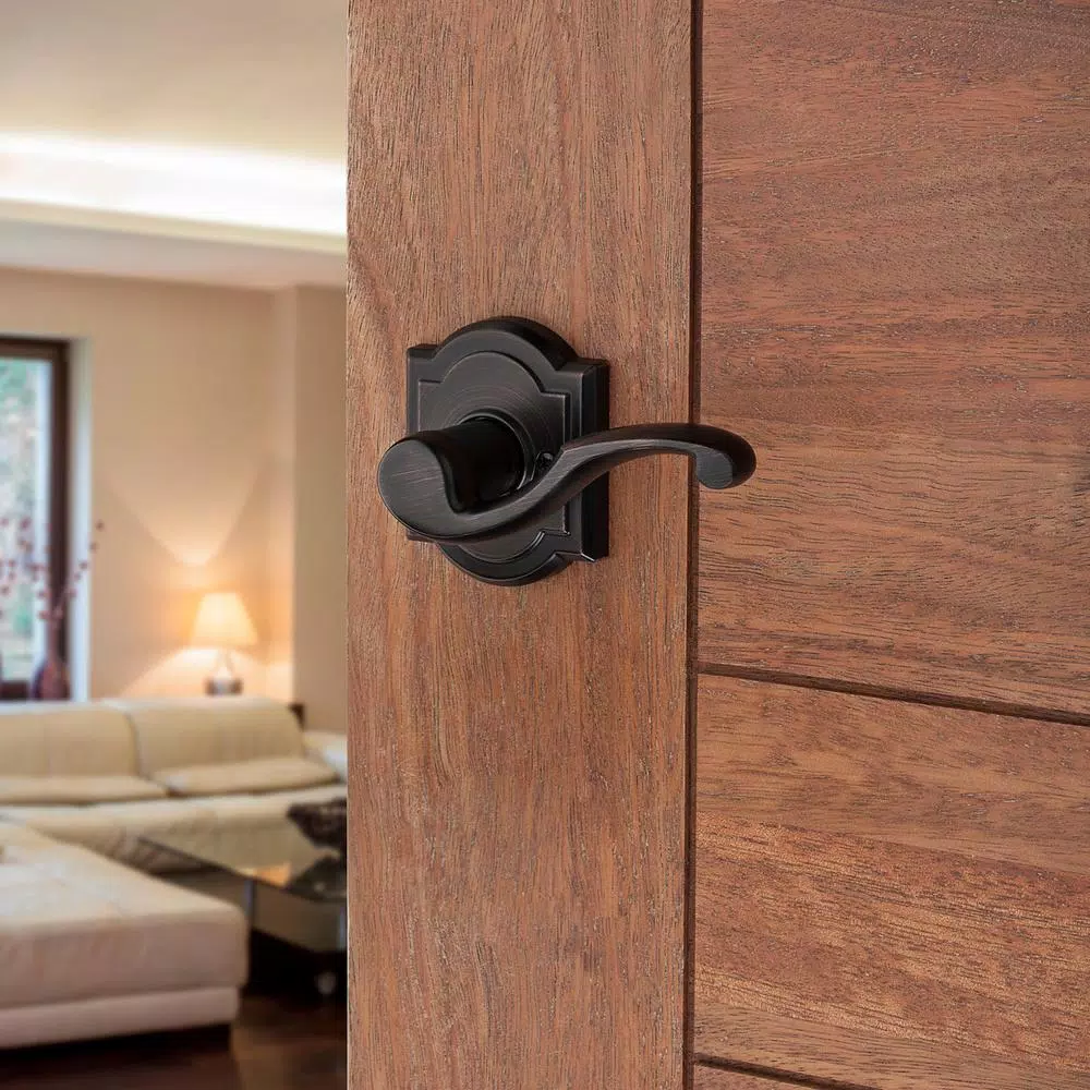 Baldwin Prestige Madrina Venetian Bronze Universal Passage Door Lever