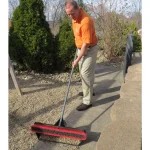 Brovel 2-in-1 Broom Shovel Dust Pan, Attaches to 24 in. Push Brooms thumbnail 6