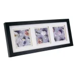 KG kieragrace KG Morgan Double Mat Photo Frame - Black, 7" x 17" thumbnail 3