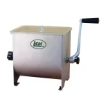 LEM 10 Qt. Manual Stainless Steel Meat Stand Mixer with 4 Paddles thumbnail 1