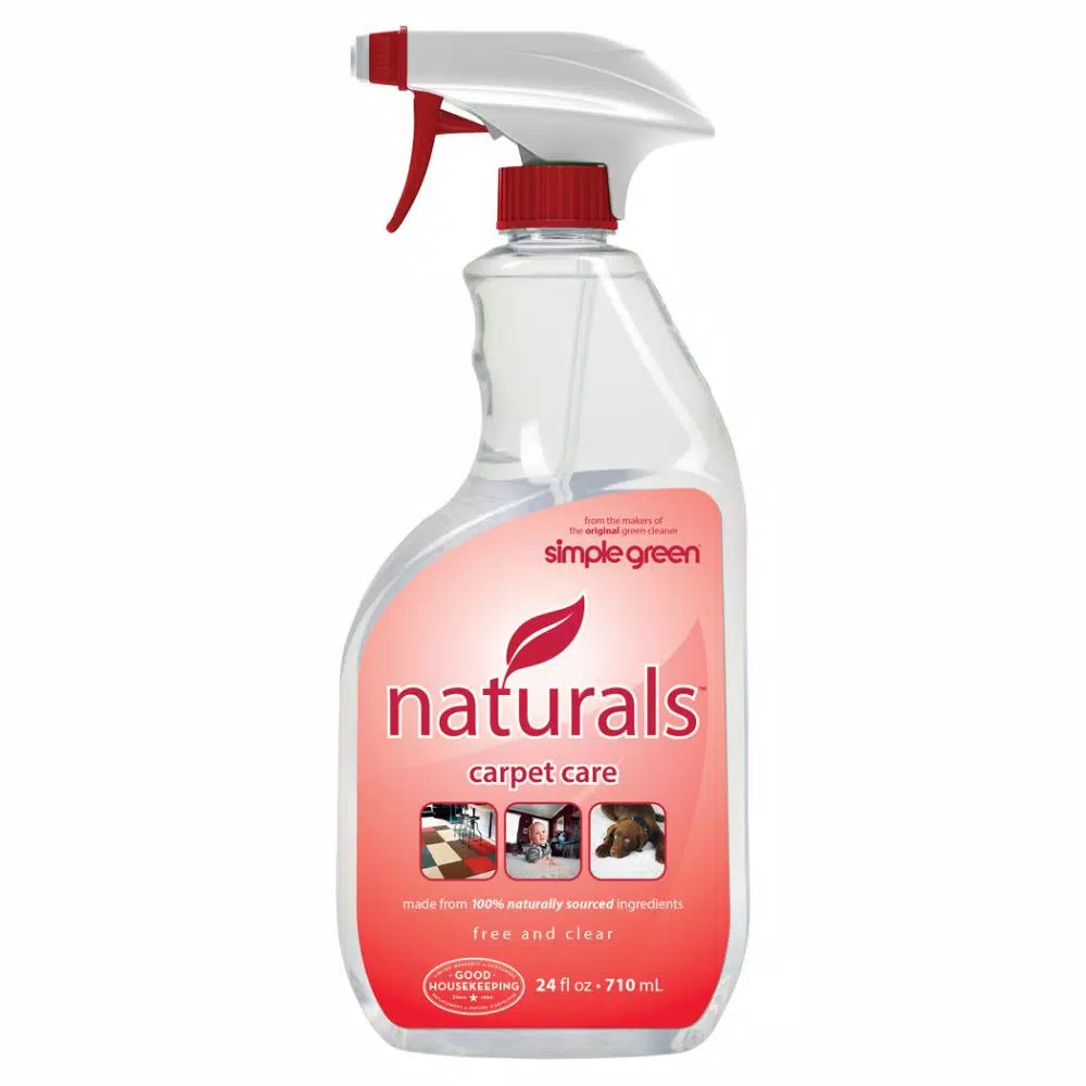 Simple Green Naturals Carpet Care Spot Cleaner, 24 oz (Case of 6)