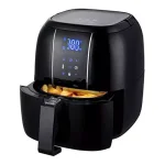 Ovente 3.2 Qt. Digital Air Fryer with Grill Pan and Non-Stick Basket, 1400W, 6 Presets thumbnail 1