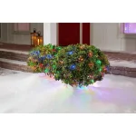 Home Accents Holiday 150-Light LED Multi-Color M5 Smooth Mini Net Lights, 48 in. x 72 in. thumbnail 2