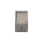 Schlage Encode Smart WiFi Door Lock with Latitude Lever Handleset, Satin Nickel thumbnail 2