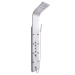 AKDY 65 in. Stainless Steel 8-Jet Rainfall Waterfall Shower Panel System with Handheld Wand thumbnail 1