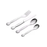Viners Mermazing 4-Piece Stainless Steel Kids Cutlery Set with Mermaid Handle and Gift Box thumbnail 1