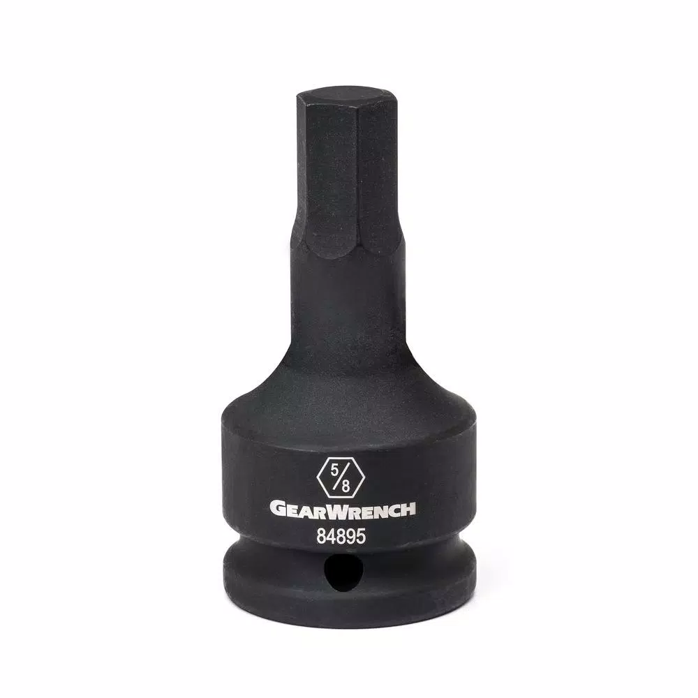 GearWrench 3/4 in. Drive Hex Bit Impact Socket, Deep SAE 6-Point