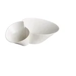 Villeroy & Boch New Wave White Porcelain Chip and Dip Serving Bowl thumbnail 5