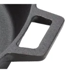 Bayou Classic 14 in. Pre-Seasoned Cast Iron Skillet with Pour Spouts and Helper Handle, Black thumbnail 3