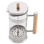 Ayesha Curry Ayesha Collection 8-Cup Glass French Press Coffee Maker with Parawood Accents thumbnail 4