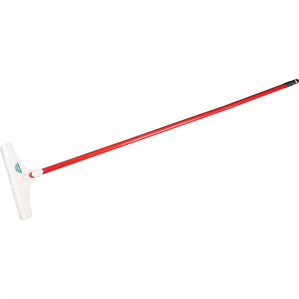 ROBERTS 12 in. Carpet Rake and Groomer with 51 in. Handle