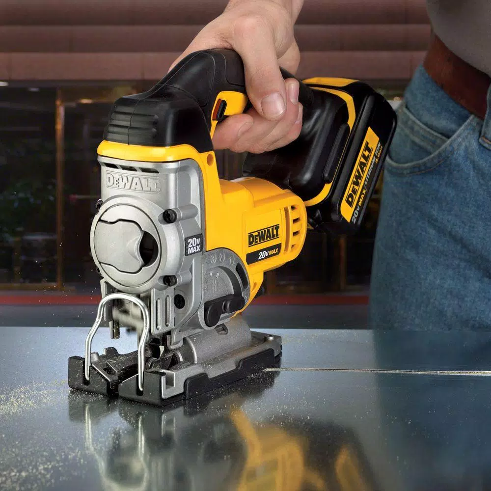 DEWALT 20V MAX Cordless Jig Saw Kit with 3.0 Ah Lithium-Ion Battery