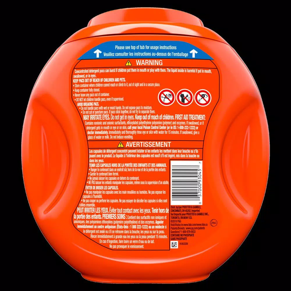 Tide PODS Original Scent Laundry Detergent Pacs, 81-Count