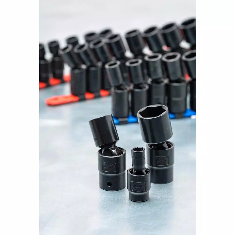 GearWrench 3/8 in. Drive X-Core Pinless Universal Joint Impact Extension Set, 3-Piece