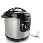 MegaChef Mega Chef 12 Qt. Digital Electric Pressure Cooker with 15 Presets, Black and Silver thumbnail 1