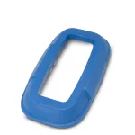 Toter Slimline 23 Gallon Blue Rectangular Open Top Recycling Bin Lid thumbnail 1