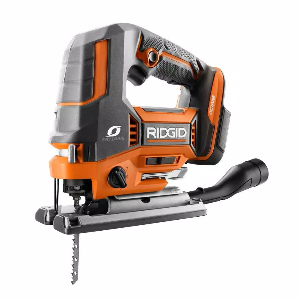 RIDGID 18V OCTANE Brushless 2-Tool Combo Kit: Jig Saw & 3 in. x 18 in. Belt Sander (Tools Only)