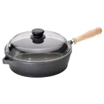 Berndes Tradition 4.25 Qt. Cast Aluminum Nonstick Saute Pan with Glass Lid, Gray thumbnail 1