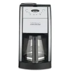 Cuisinart Grind and Brew 12-Cup Automatic Drip Coffee Maker with Built-In Grinder, Black thumbnail 1