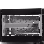Better Chef 2-Slice Black Wide Slot Toaster with Adjustable Browning Control thumbnail 4
